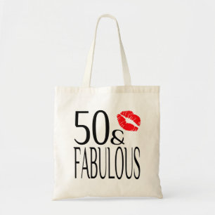 Fabulous und fünfzig tragetasche