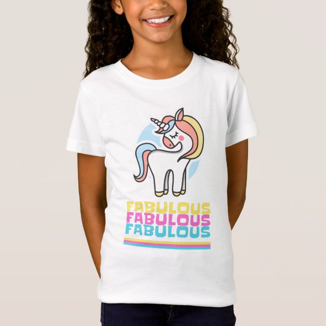 Fabulous Unicorn T-Shirt (Vorderseite)