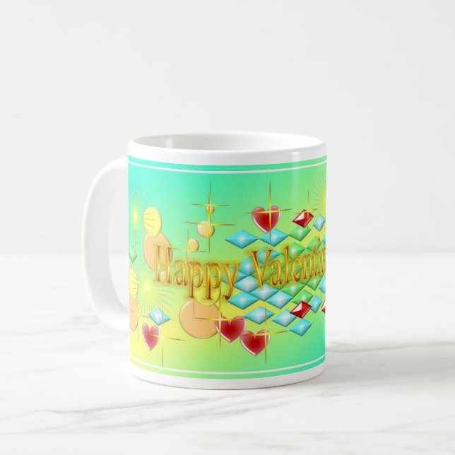 Fabulous Valentine's Day Kaffeetasse (Vorderseite Links)