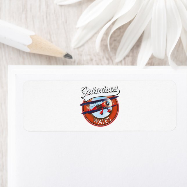 Fabulous Wales Retrostil Reise Patch Metal Pri (Insitu)