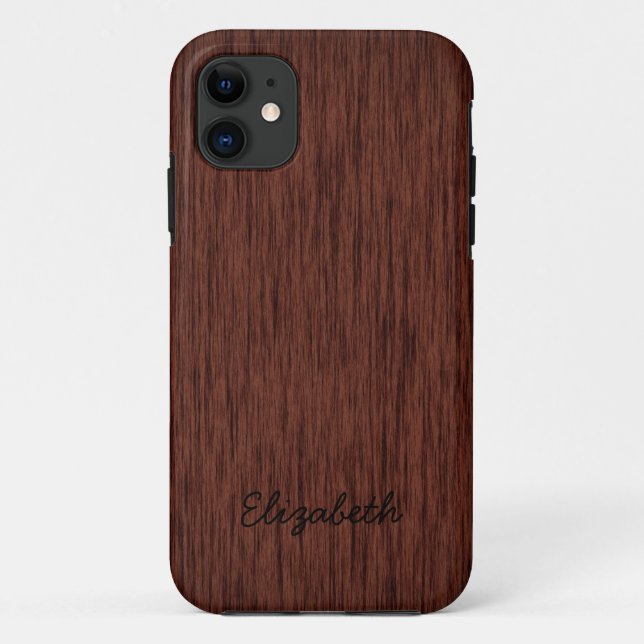 Fabulous Wood Case-Mate iPhone Hülle (Rückseite)