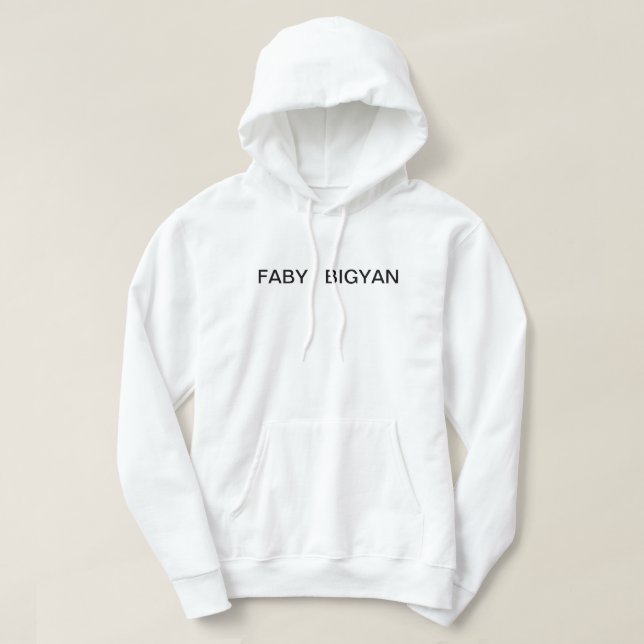 FABY BIGYAN Fit Hoodie - MUSIK, DIE BEAT's (Design vorne)