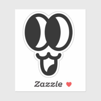 Face3-Aufkleber Aufkleber