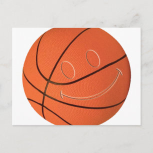 FACE BASKETBALL POSTKARTE