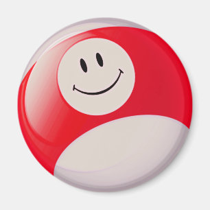 Face Billiards Ball Magnet