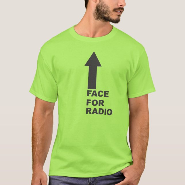 Face for Radio T-Shirt (Vorderseite)