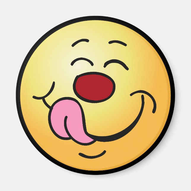 Face Grumpey Magnet (Vorne)