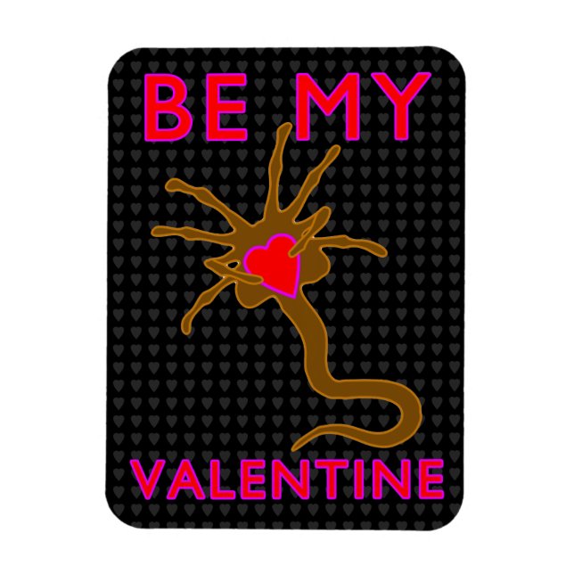 Face Hugs for My Valentine Magnet (Vertikal)