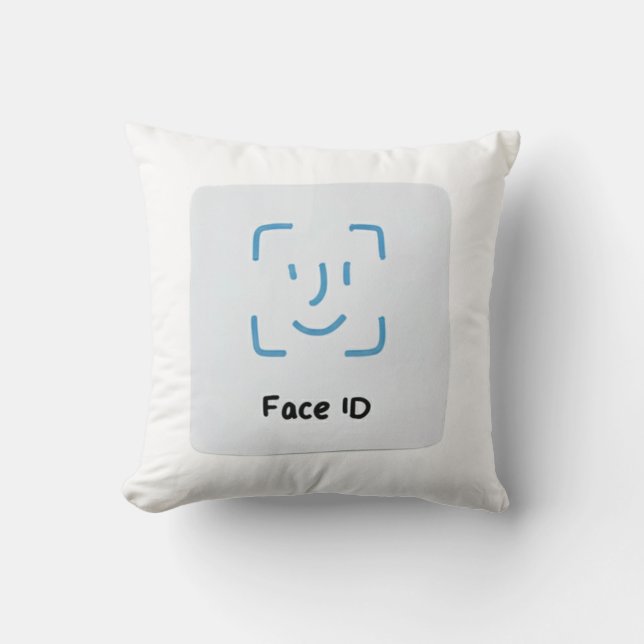 Face Id Kissen (Vorderseite)