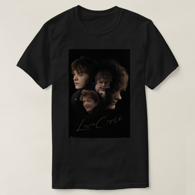 Face Lewis Capaldi T-Shirt (Design vorne)