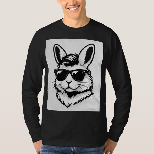 face of rabbit T-Shirt (Vorderseite)