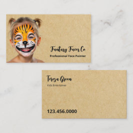 Face Painter Visitenkarte