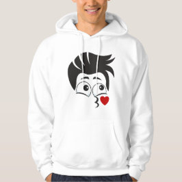 FACE PATTERDESIGN HOODIE