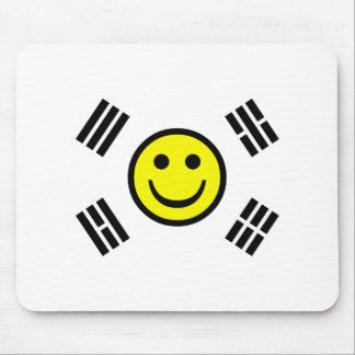 Face South Korean Flag Mousepad