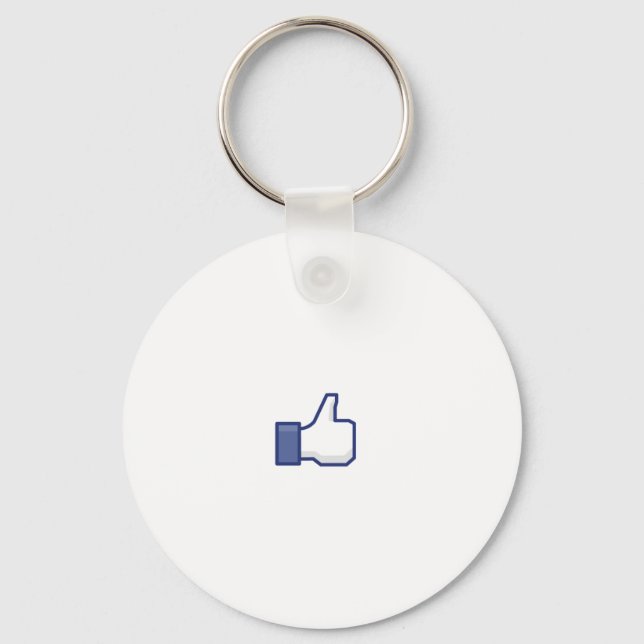 Facebook abhärten schlüsselanhänger (Vorderseite)