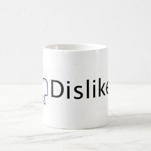 Facebook Abneigung Tasse