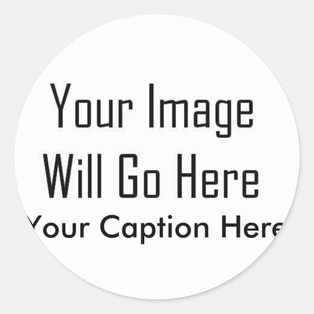 Facebook-Aufkleber Runder Aufkleber (Vorderseite)