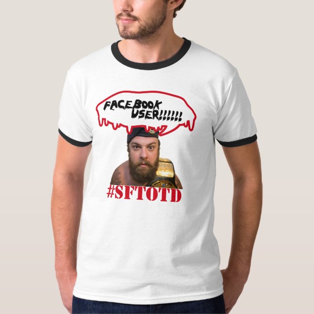 Facebook Benutzer!!!!! T-Shirt (Vorderseite)