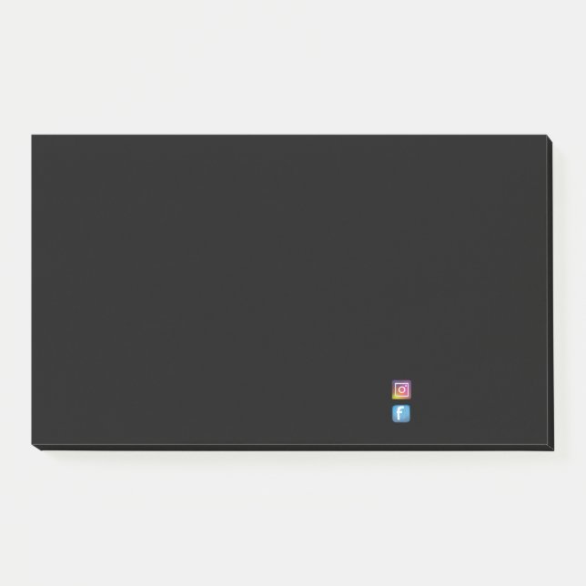 FACEBOOK INSTAGRAM POST-IT KLEBEZETTEL (Vorderseite)
