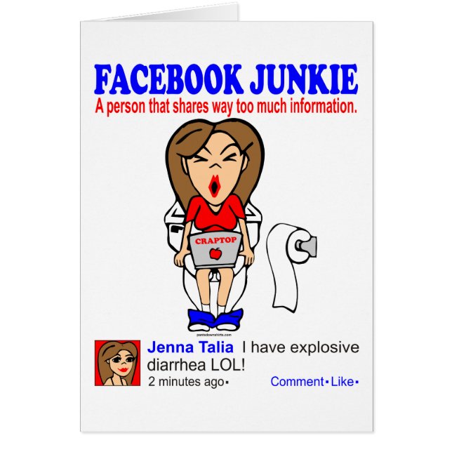 FACEBOOK JUNKIE (Vorne)