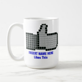 Facebook Like Button Tasse