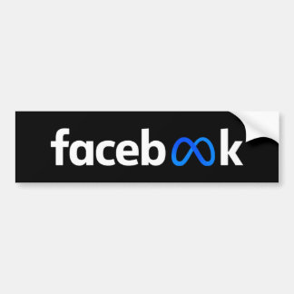 Facebook Meta Logo Autoaufkleber