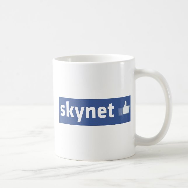 Facebook - Skynet Kaffeetasse (Rechts)