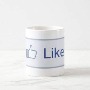 Facebook "wie" Tasse