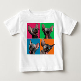 Facebuilding (Sphynx Kätzchen) Baby T-shirt