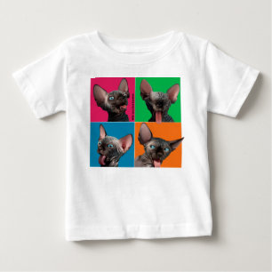 Facebuilding (Sphynx Kätzchen) Baby T-shirt