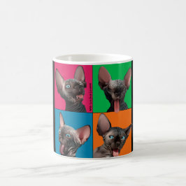 Facebuilding (Sphynx Kätzchen) Kaffeetasse
