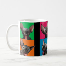 Facebuilding (Sphynx Kätzchen) Kaffeetasse