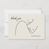 Faces Dankeschön-Karte