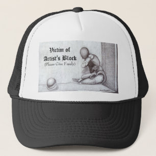 Faces Print Hat Truckerkappe