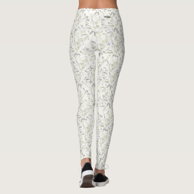 Facetten-Entwurfs-Leggings Leggings (Rückseite)