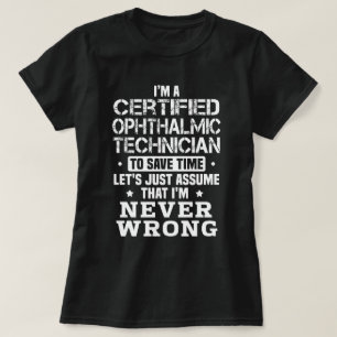 Facharzt für Augenheilkunde T-Shirt