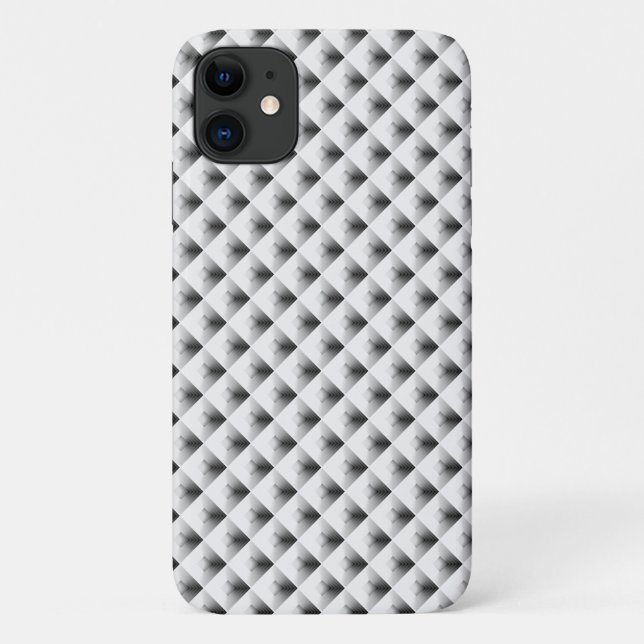 Fachdesign in Grau Case-Mate iPhone Hülle (Rückseite)