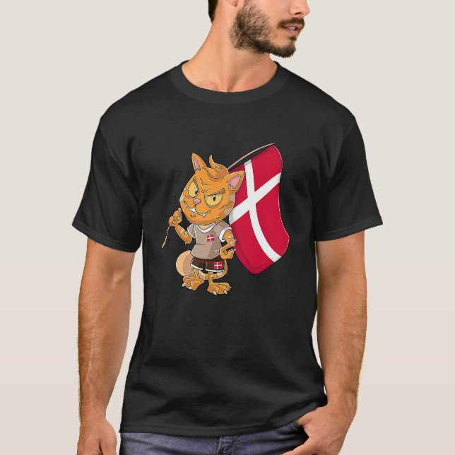 Fächerkatze T-Shirt (Vorderseite)