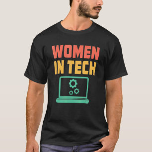 Fachfrau für technische Unterstützung bei Frauen T-Shirt