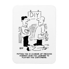 Fachhändler und Shopmanager für Superstore Magnet