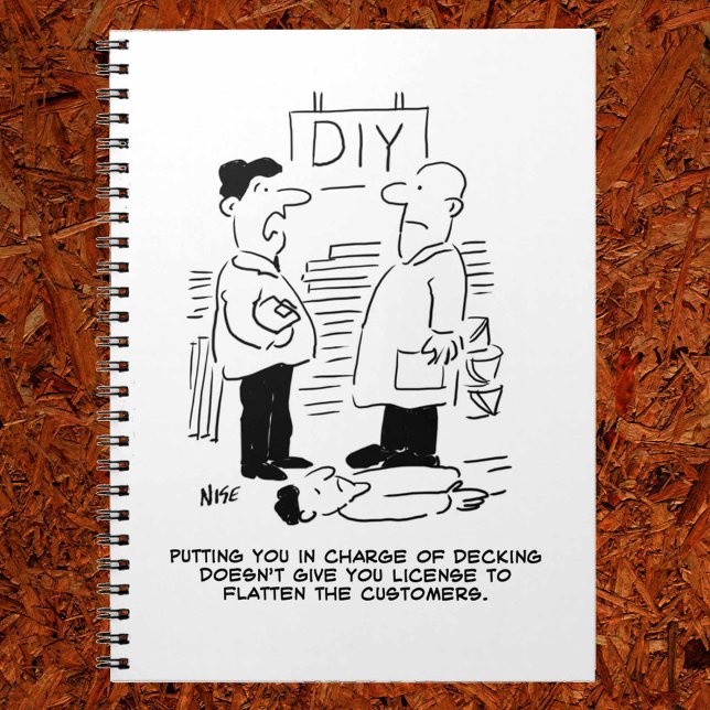 Fachhändler und Shopmanager für Superstore Notizblock (Von Creator hochgeladen)