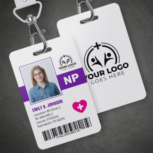 Fachkrankenschwester NP Foto & Barcode Ausweis