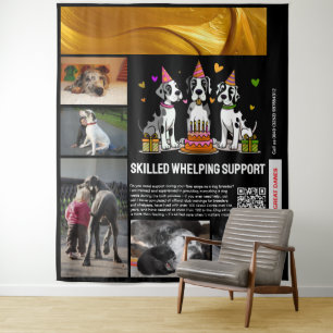 Fachkundige Geburtshilfe Wandteppich