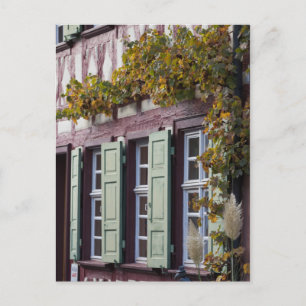 Fachwerkhaus-Detail Postkarte