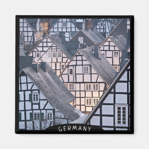 Fachwerkhäuser in Freudenberg Magnet