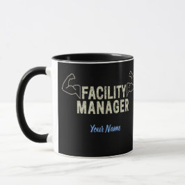 Facility Manager oder Janitor- und Pflegegeschenk Tasse