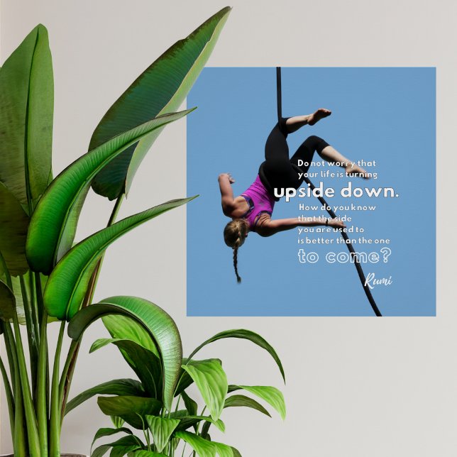 Facing Change Inspirational Poster (Von Creator hochgeladen)