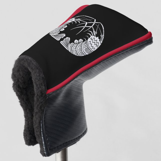 Facing Spiny Lobsters Golf Headcover (3/4 Vorderseite)