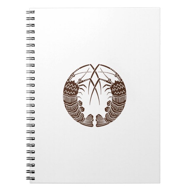 Facing Spiny Lobsters Notizblock (Vorderseite)