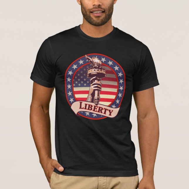 Fackel der Freiheit T-Shirt (Vorderseite)